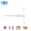 Barra antipânico de aço inoxidável ce en1125, porta de saída à prova de fogo, barra de pressão para emergência comercial de madeira Door-DDPD049-CE