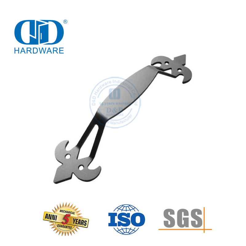 Venda quente de aço inoxidável estilo americano ferragem celeiro metal porta puxar lidar com ferragem Kit-DDBD126