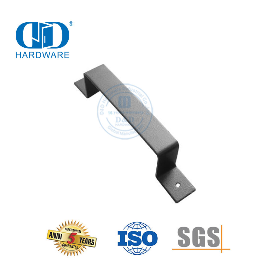 Marcas europeias de aço inoxidável deslizante entrada do quarto do hotel maçaneta da porta do celeiro Hardware-DDBD127