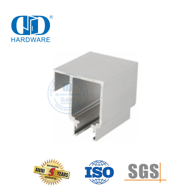 Hardware de aço inoxidável para construção de escritórios de hotel, ferro, vidro, porta deslizante, tubo para banheiro-DDGS144