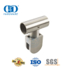 Conector de dobradiça de chuveiro de aço inoxidável, conector de canto de parede de vidro, montagem de remendo, braçadeira superior de vidro