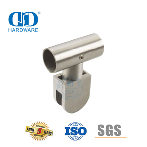 Conector de dobradiça de chuveiro de aço inoxidável, conector de canto de parede de vidro, montagem de remendo, braçadeira superior de vidro