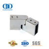 Cubículos de chuveiro comercial de aço inoxidável suporte fixo suporte de vidro divisor partição braçadeira Connector-DDSC019