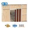 Tubo de aço inoxidável parafuso prisioneiro mais estável porta deslizante ferragem bolso quadro da porta do celeiro Hardware-DDBD063