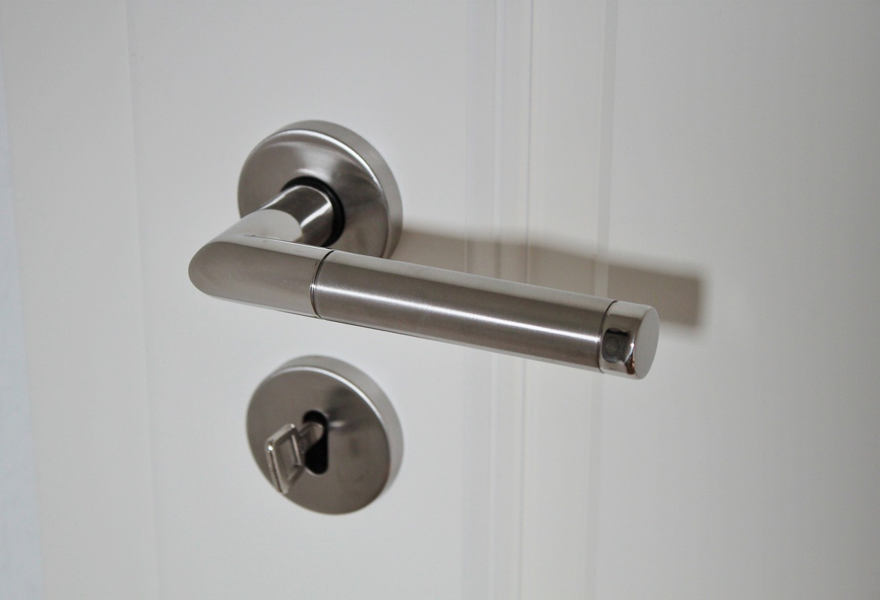 conjunto de fechadura da porta principal