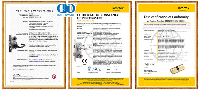 Fechaduras de portas corta-fogo e cilindros de fechadura